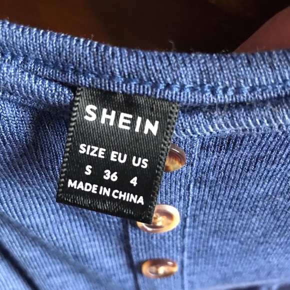 Women’s Size Small Bottom Ruffle Layer Prairie Style Sun Dress, Shein - Picture 8 of 8